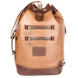 Кожаный рюкзак Sashet (коричневый)