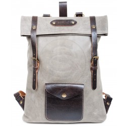 Кожаный рюкзак Vogue (серый)