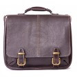 Кожаный портфель Sorbonna (темно-коричневый)