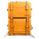 Мужской кожаный рюкзак "Легион" (жёлтый)