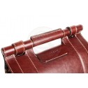 Стильный кожаный рюкзак "Кельт" (коричневый)