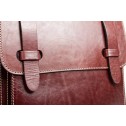 Стильный кожаный рюкзак "Кельт" (коричневый)