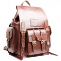 Кожаный рюкзак "Кэмэл" (коричневый)