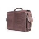 Кожаный портфель "Вояджер" (коричневый)