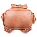 Кожаный рюкзак "Мидл" (коричневый)