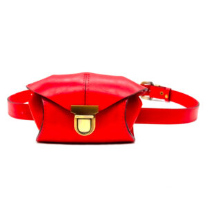 Сумка трансформер кожаная Токио (красная)