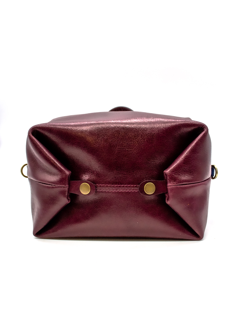Кожаная сумка – трансформер Глория (бордо) — изображение 5